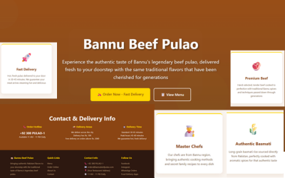 Restaurant Website